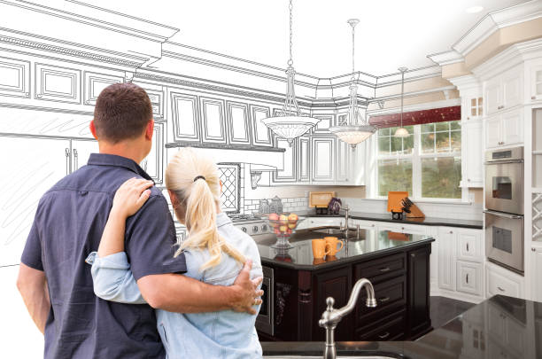Load-bearing wall removal in Columbus by JMT Kitchen Cabinet